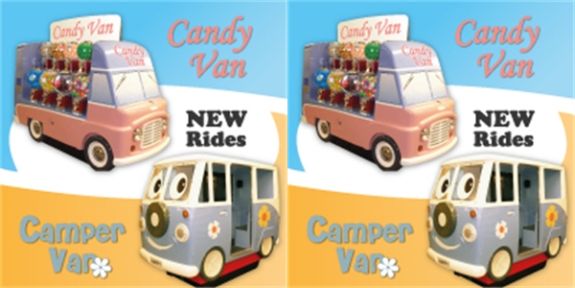 Candy Van i Camper Van od Jolly Rogera