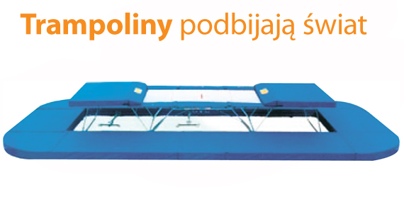 Trampoliny podbijają świat