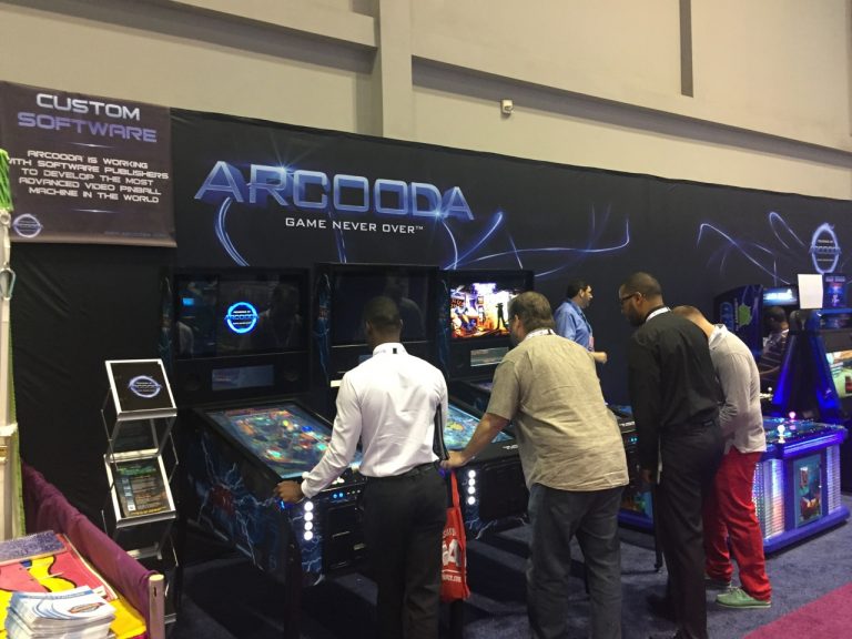 Arcooda Pinball na IAAPA 2016