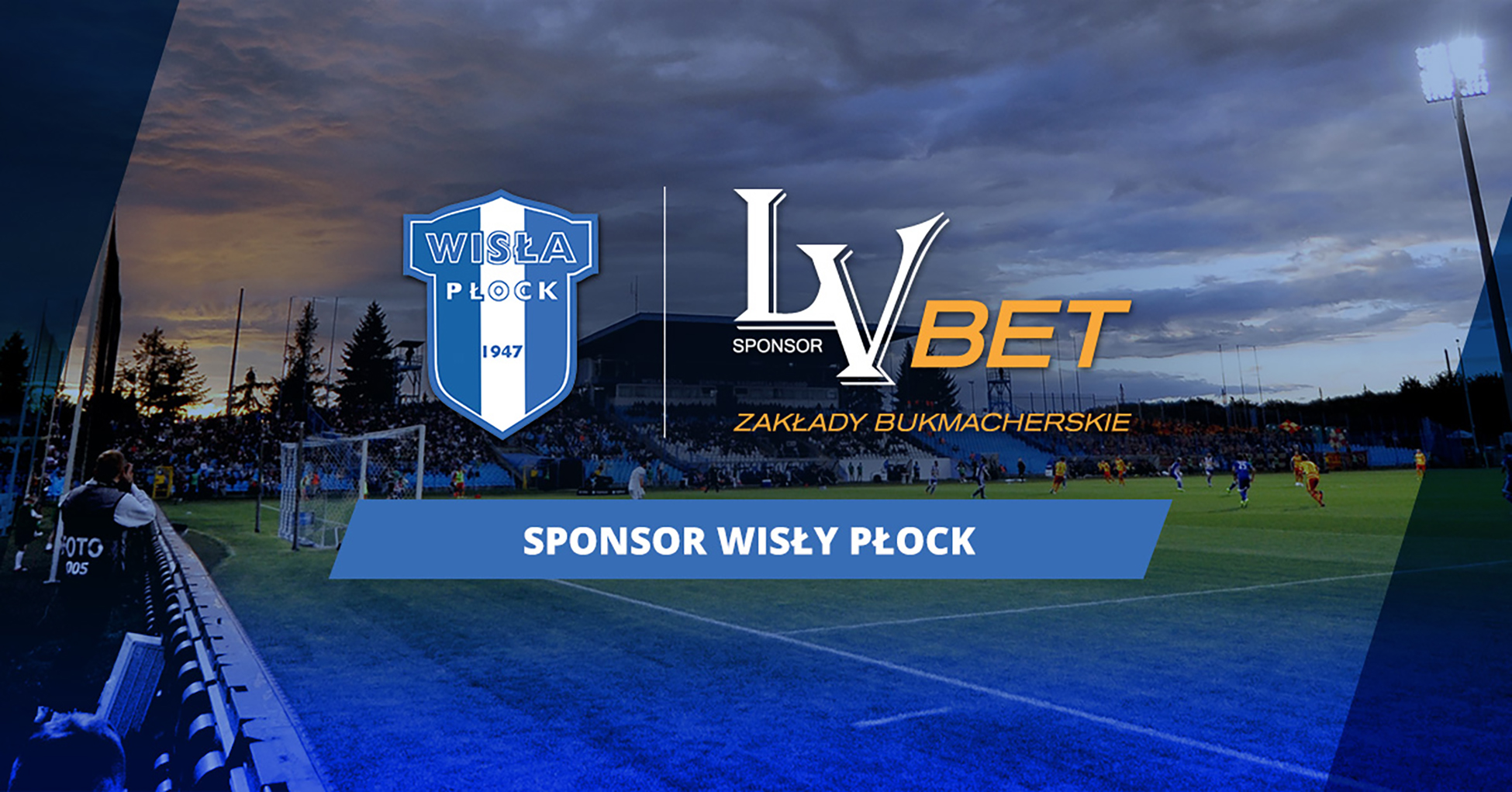 LV BET pozostanie sponsorem Wisły Płock