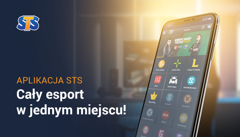 Aplikacja STS z sekcją esportową