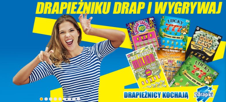 Lotto: „Drapieżnicy kochają Zdrapki”