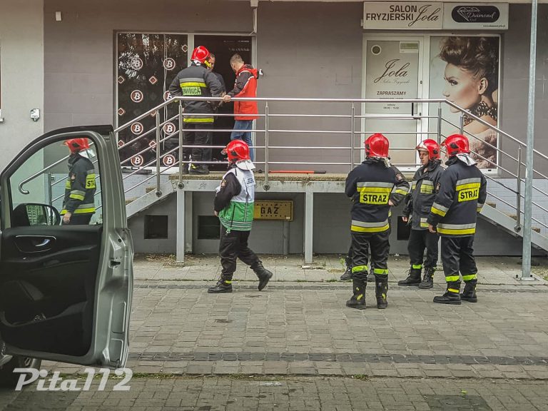 Gaz podczas kontroli w salonie gier