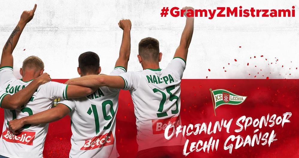 Betclic sponsorem Lechii Gdańsk