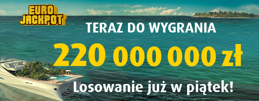 Szansa na pobicie krajowego rekordu w Eurojackpot