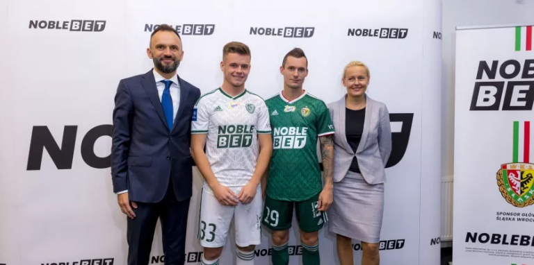 Oficjalnie: Noblebet głównym sponsorem Śląska Wrocław