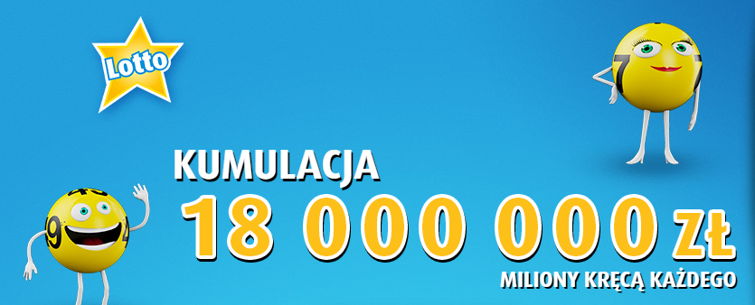 Wielka kumulacja w Lotto. Do wygrania aż 18 milionów złotych