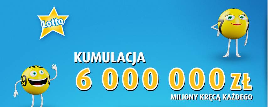 Kumulacja w Lotto. Gracze zagrają o 6 milionów złotych