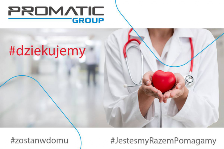 Promatic Group wspiera walkę z koronawirusem