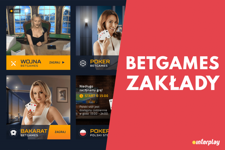 Betgames czyli poker, wojna i bakarat