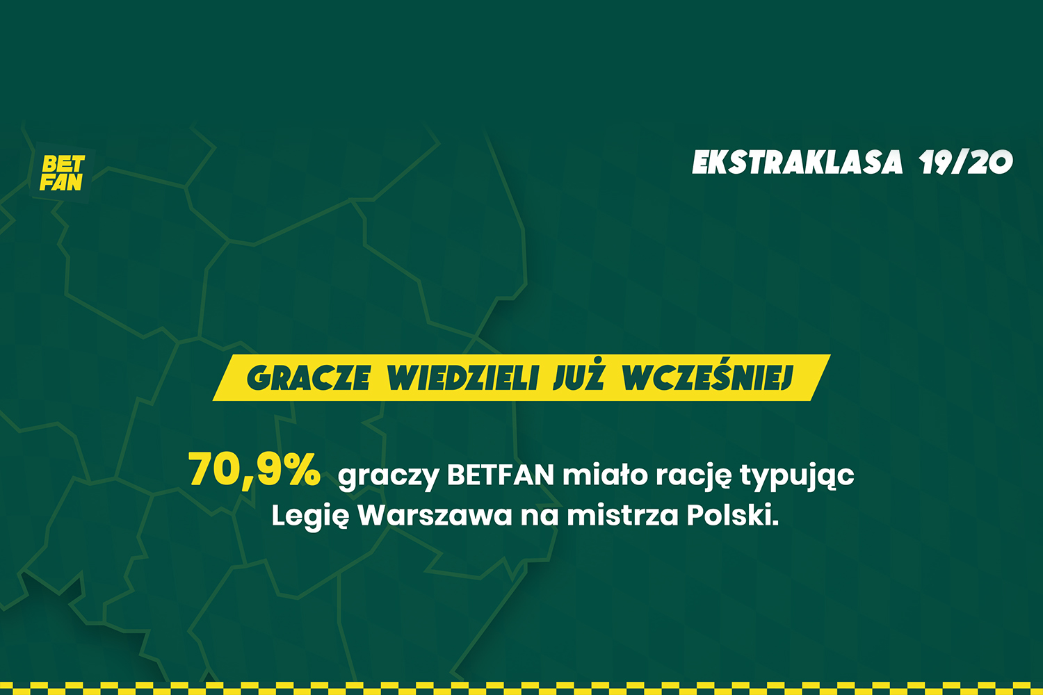 Raport BETFAN: Na kogo stawiali gracze? Podsumowanie Ekstraklasy 2019/2020