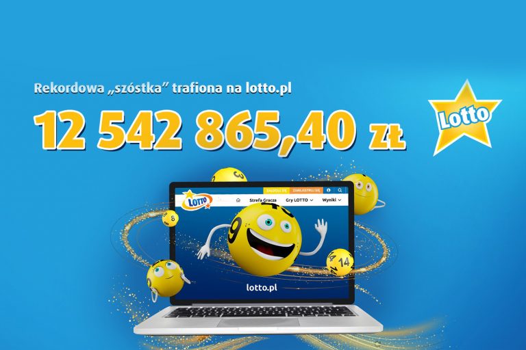 Rekordowa wygrana w Lotto online