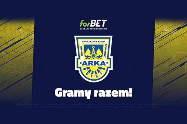 forBET sponsorem głównym Arki Gdynia