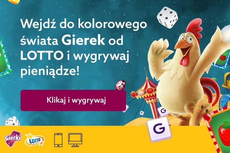 Gierki – nowy rodzaj gier dostępnych online w ofercie LOTTO!