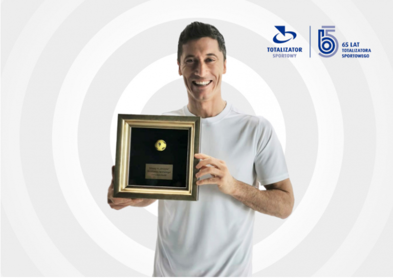 Robert Lewandowski Ambasadorem 65-lecia Totalizatora Sportowego!