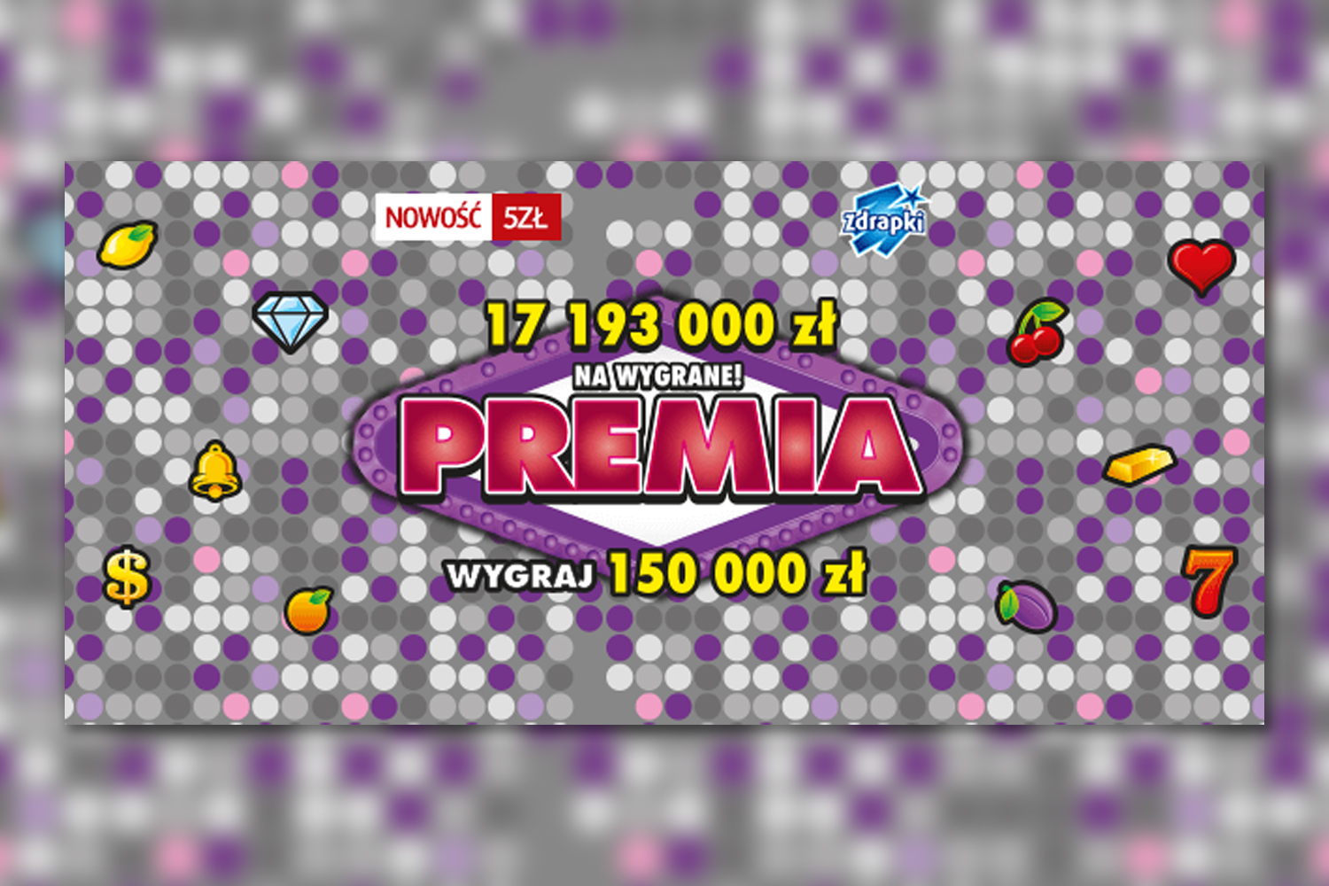 &#8222;Premia&#8221; debiutuje w katalogu zdrapek LOTTO