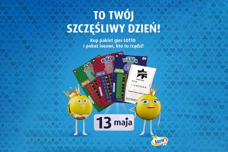 Szczęśliwy 13 maja, czyli debiut nowej zdrapki LOTTO &#8211; &#8222;As, Król, Dama&#8221;