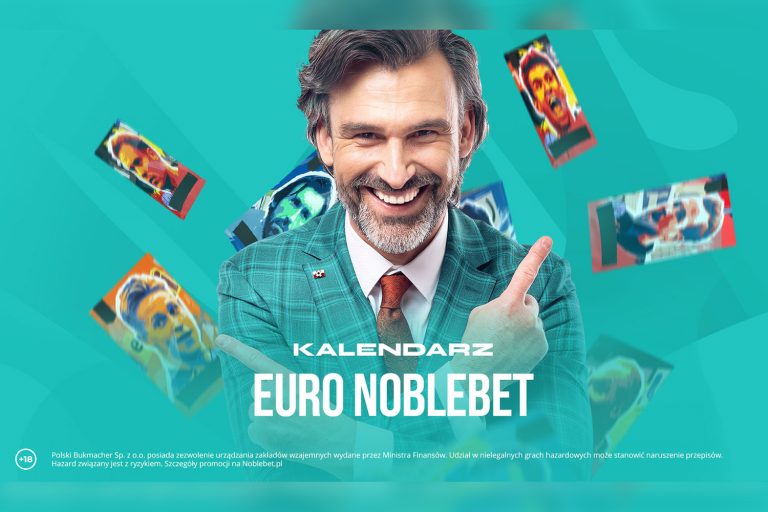 Niesamowity kalendarz z niespodziankami na EURO 2020 od Noblebet 