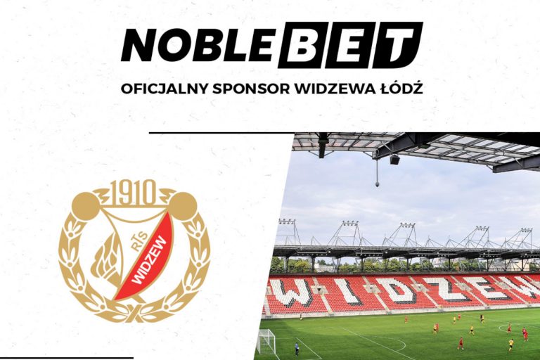 NOBLEBET OFICJALNYM SPONSOREM WIDZEWA ŁÓDŹ