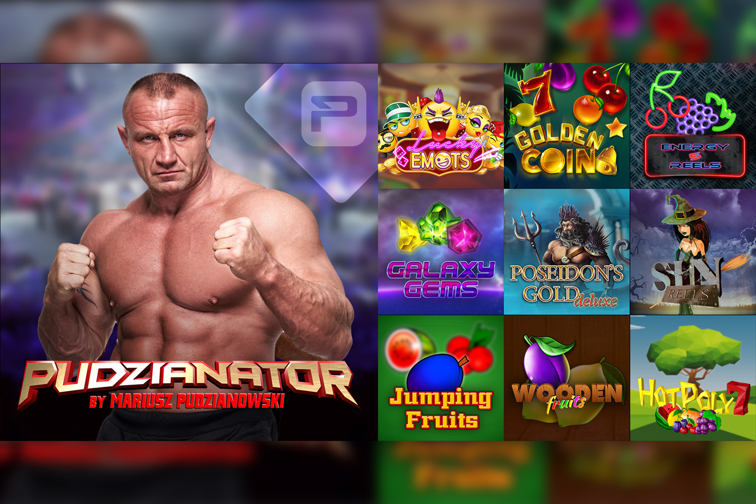 Pudzianator i wiele kolejnych gier Promatic Group w Total Casino