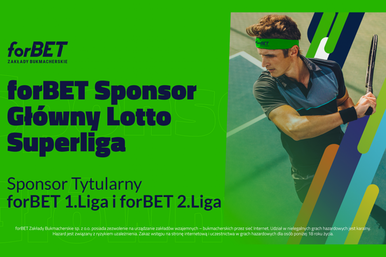 forBET sponsorem tenisowej Lotto SuperLIGI!