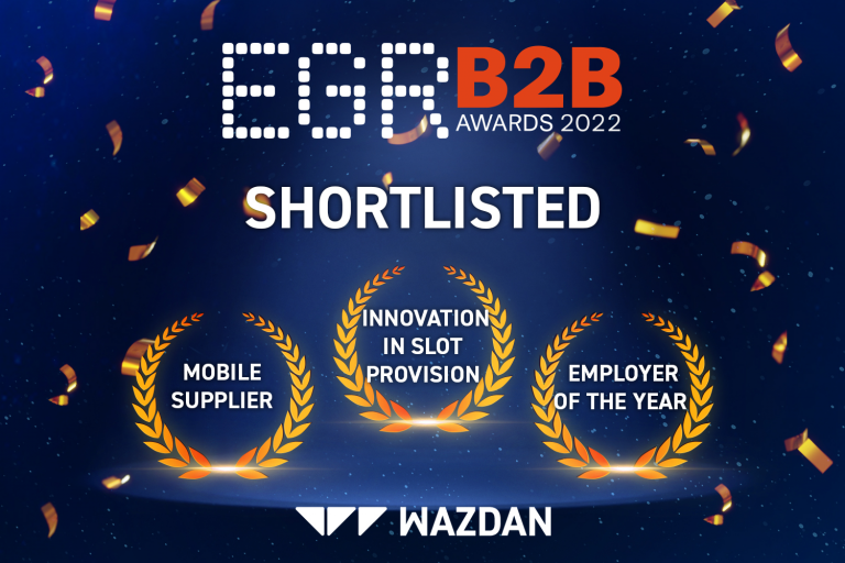 Firma Wazdan została nominowana do trzech nagród EGR B2B Awards