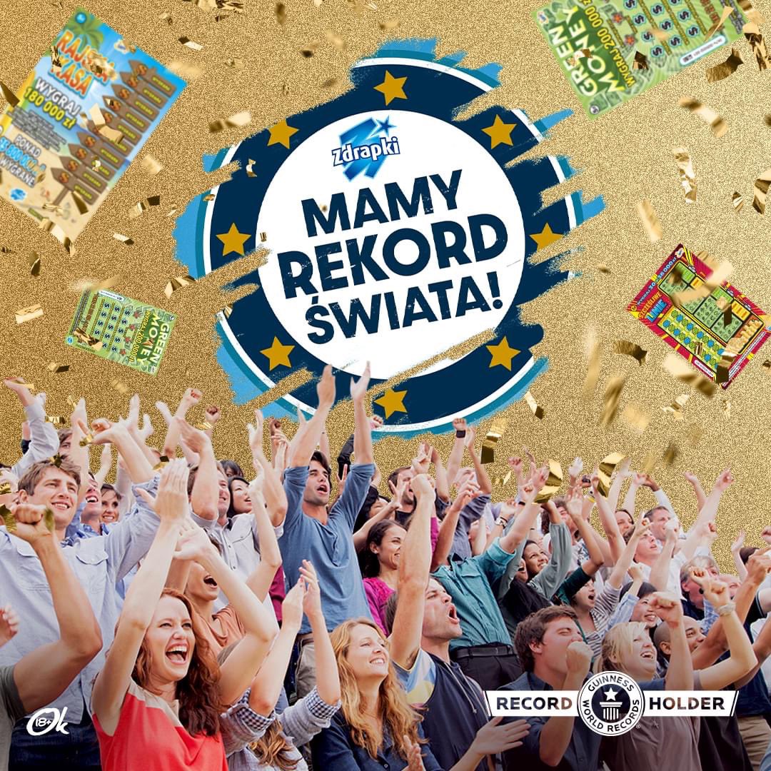 Rekord świata w drapaniu zdrapek!