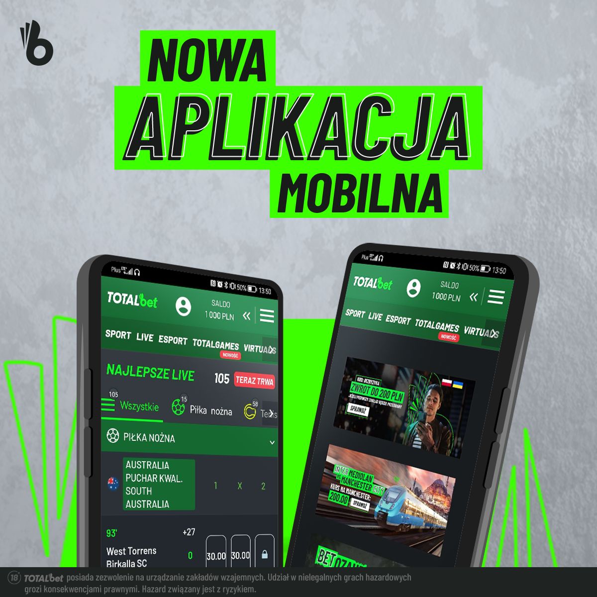 Totalbet ma nową aplikację mobilną