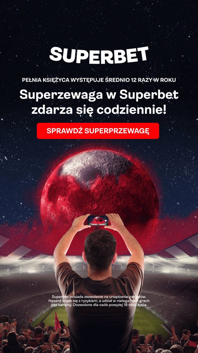 Promocje dla graczy i astronauta na ulicach Warszawy. Superbet świętuje superpełnię!