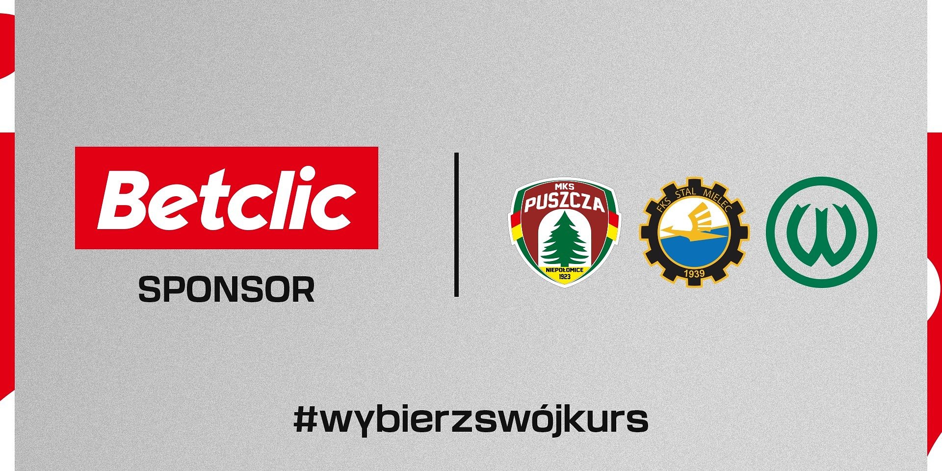 Betclic został sponsorem trzech klubów PKO BP Ekstraklasy