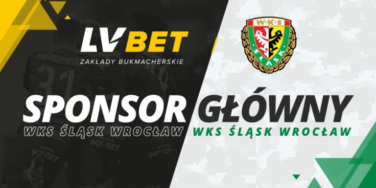 LV BET jest głównym sponsorem Śląska Wrocław