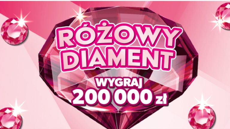 Różowy Diament to nowa zdrapka LOTTO