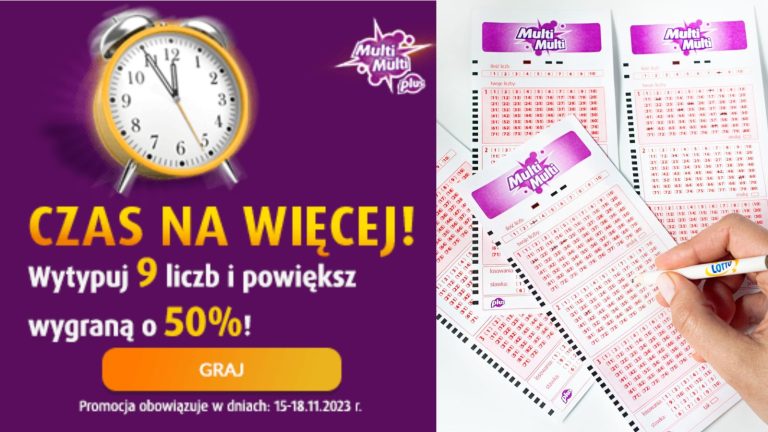 W Multi Multi można wygrać jeszcze więcej