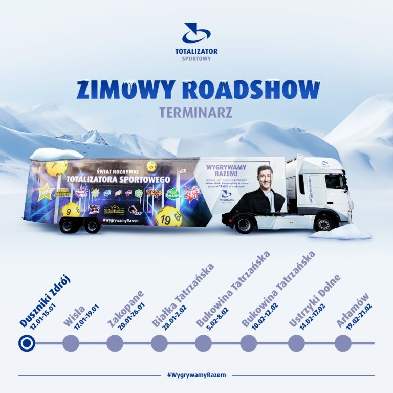 Zimowy Mobilny Showroom Totalizatora ruszył w Polskę