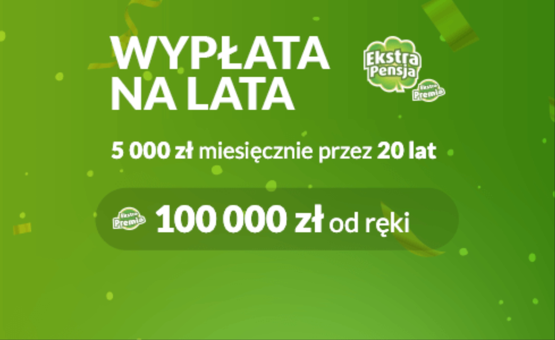 Padła kolejna duża wygrana w Ekstra Pensji