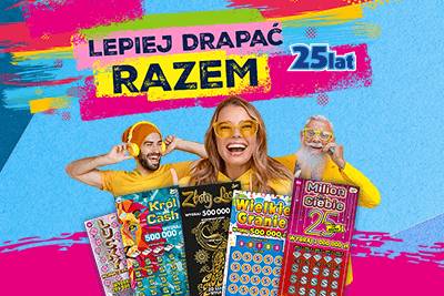 25. rocznica Zdrapek LOTTO w Polsce