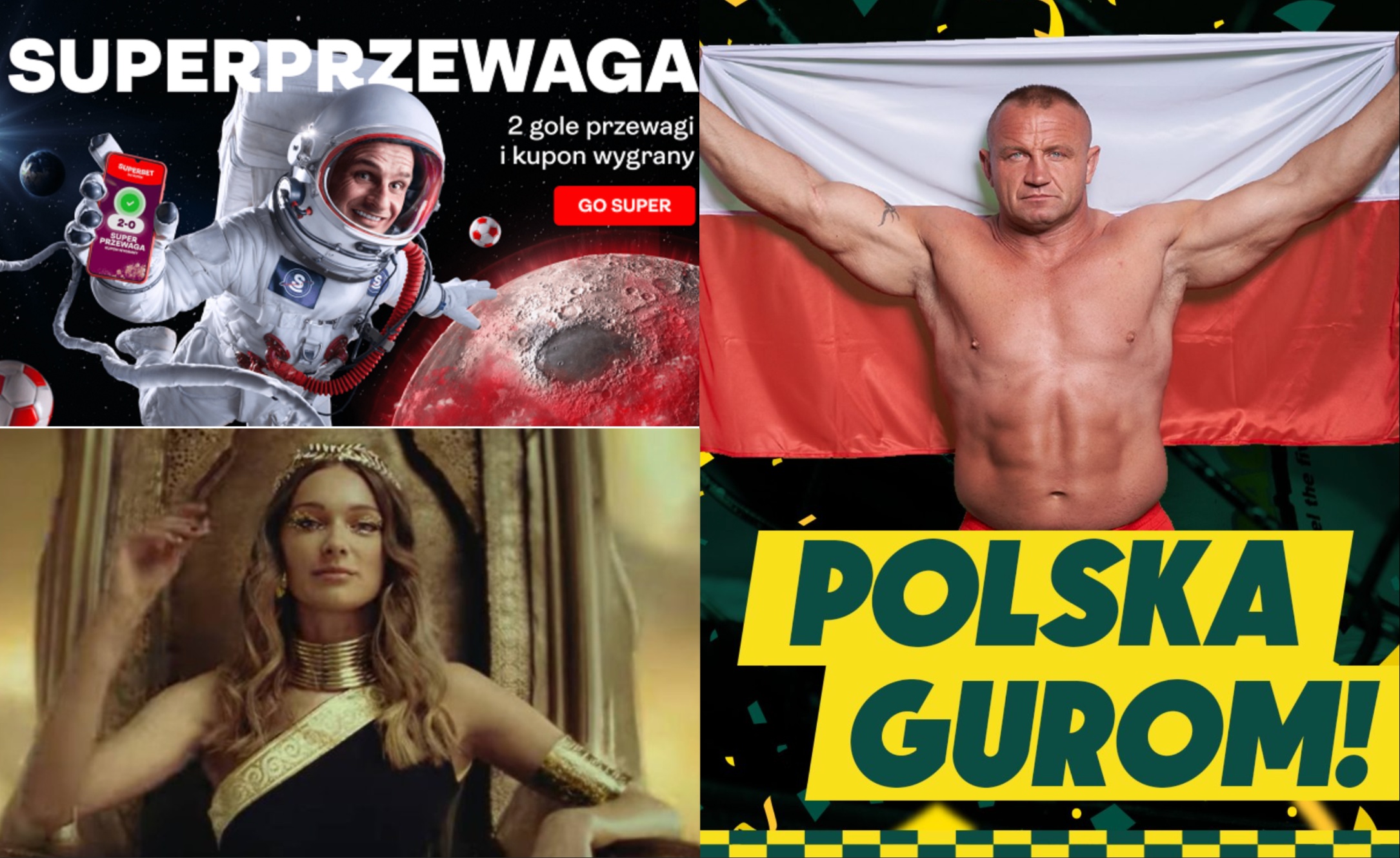 Bukmacherzy coraz odważniej stawiają na kreatywne reklamy