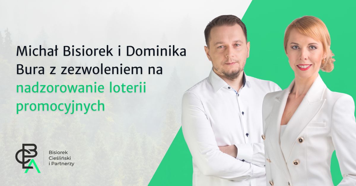 Eksperci z kancelarii BCLA z zezwoleniem na nadzorowanie loterii promocyjnych