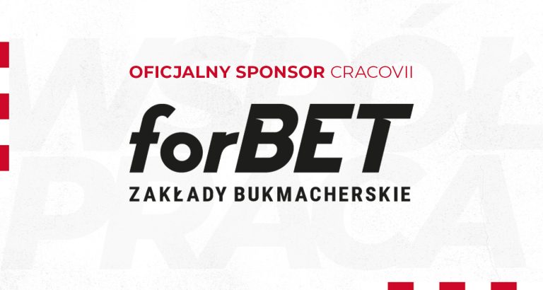 forBET został nowym sponsorem Cracovii