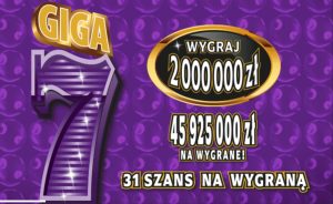 Lotto zachęca do zdrapki Giga7