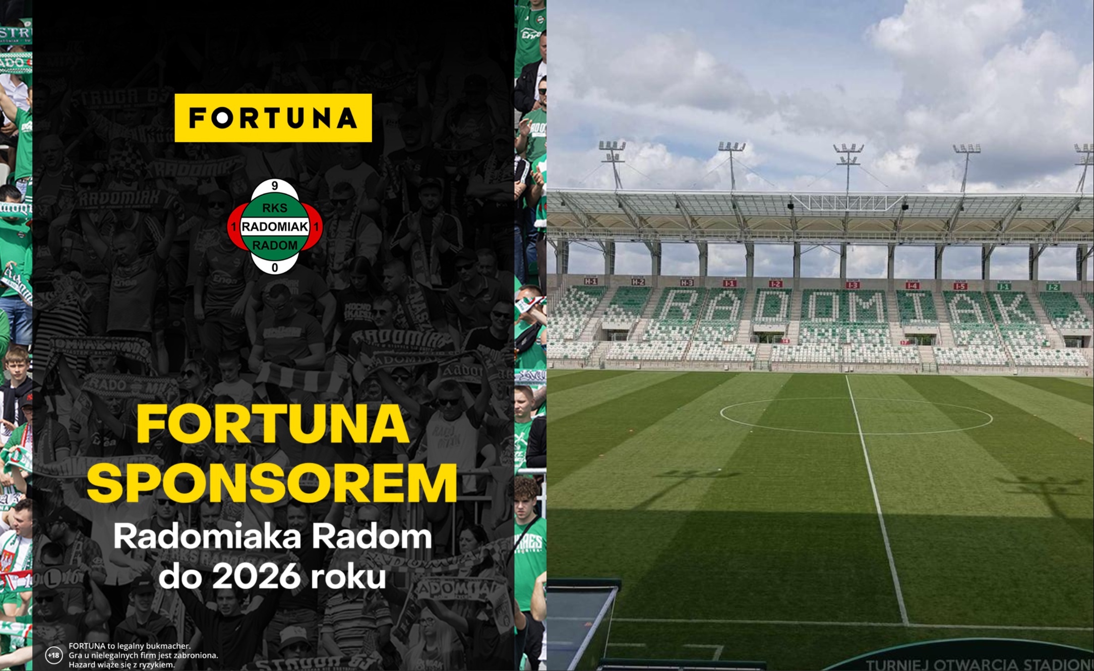 Fortuna zostaje z Radomiakiem Radom