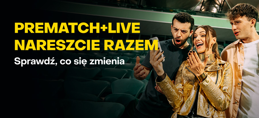 PREMATCH i LIVE razem! Fortuna wprowadza istotną zmianę