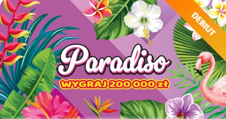 Rajskie szczęście od Lotto z wygranymi od PARADISO. Nowa zdrapka już na rynku