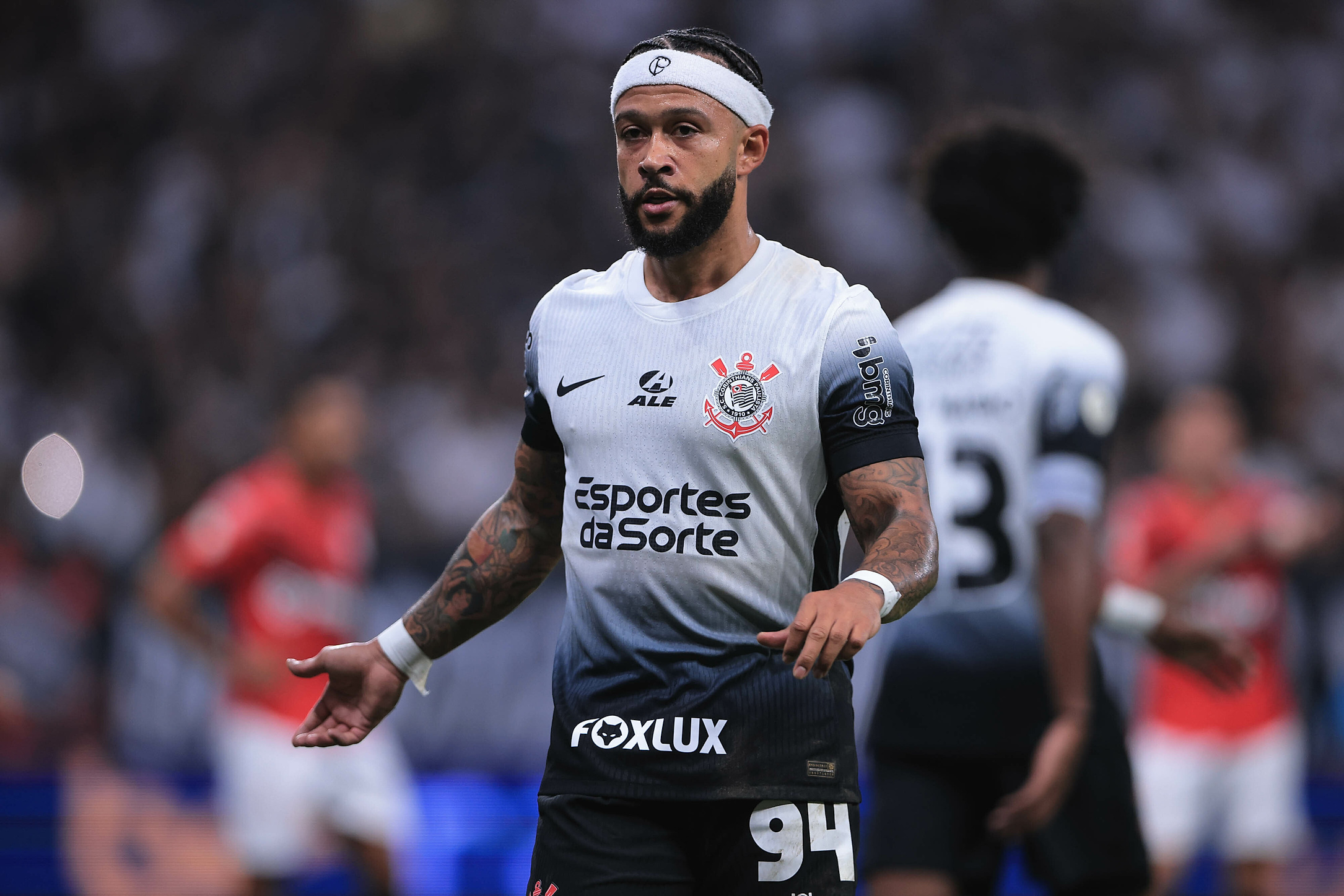 SP - SAO PAULO - 09/21/2024 - BRAZILIAN A 2024, CORINTHIANS x ATLETICO-GO - Memphis Depay player of Corinthians during the match against Atletico-GO at the Arena Corinthians stadium for the Brazilian A 2024 championship. Photo: Ettore Chiereguini/AGIF (Photo by Ettore Chiereguini/AGIF/Sipa USA)
2024.09.21 Sao Paulo
pilka nozna liga brazylijska
SC Corinthians Paulista - Atletico Goianiense
Foto Ettore Chiereguini/AGIF/SIPA USA/PressFocus

!!! POLAND ONLY !!!