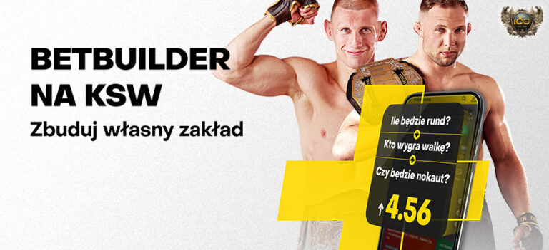 Bet Builder na KSW od Fortuny. Zbuduj własny zakład