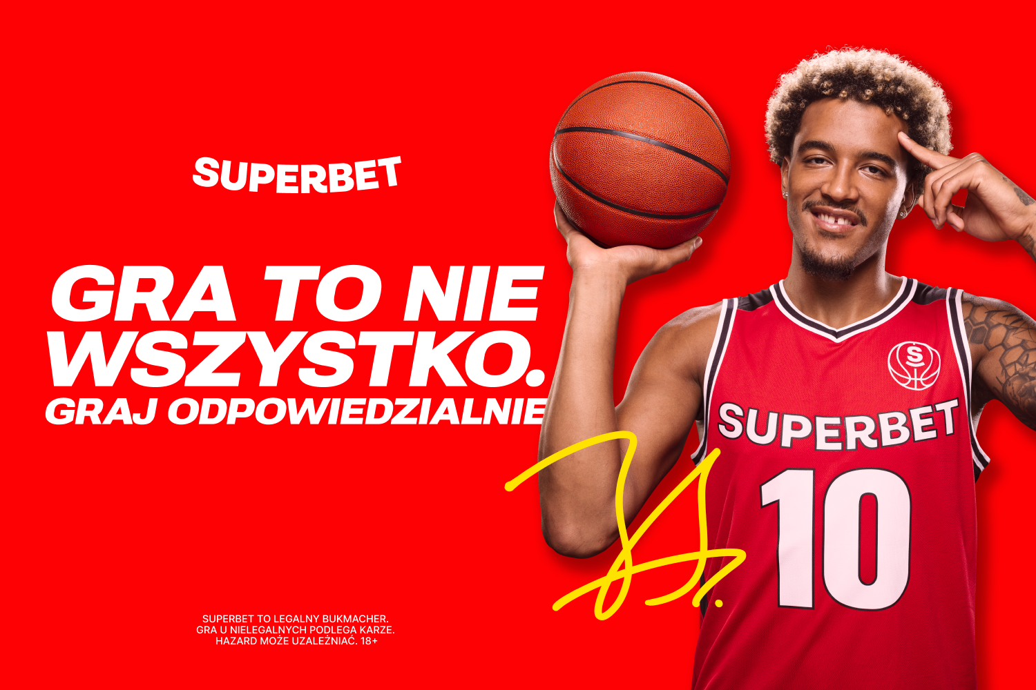 Jeremy Sochan i Superbet mówią o odpowiedzialnej grze w przełomowej kampanii 360