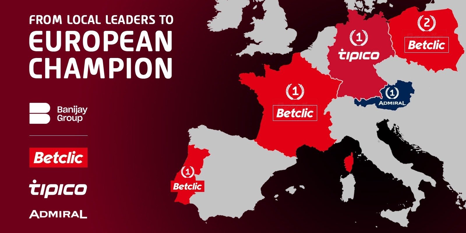 Grupa Banijay umacnia pozycję lidera w obszarze zakładów sportowych i gier online poprzez przejęcie większościowego pakietu udziałów w Grupie Tipico
