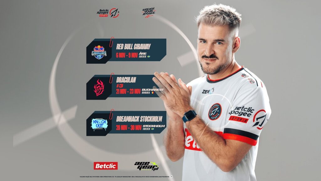 Betclic Apogee rusza w europejską trasę turniejową