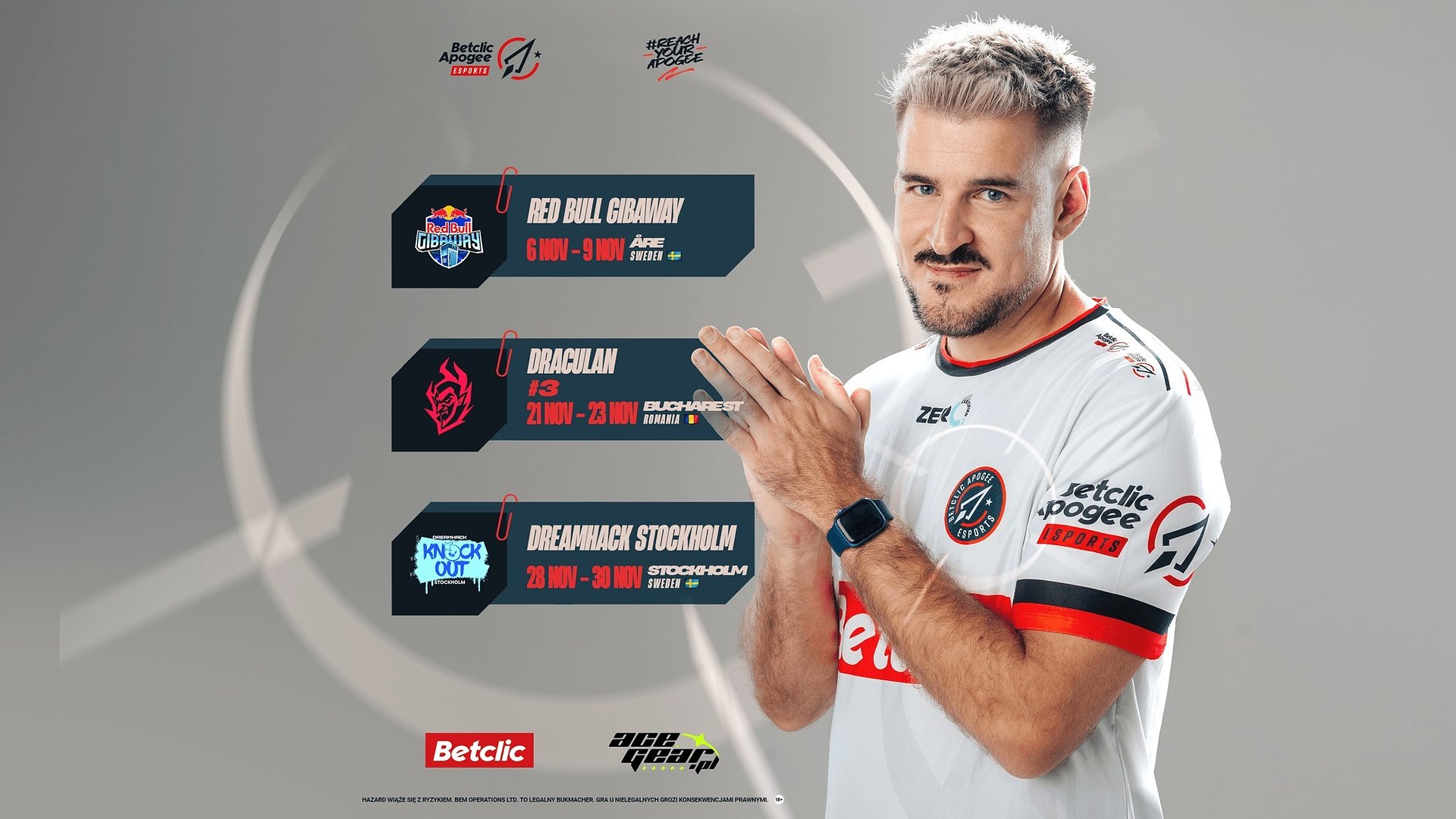 Betclic Apogee rusza w europejską trasę turniejową