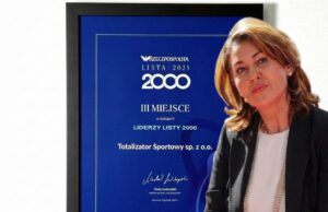 Totalizator Sportowy na podium. 
Lista 2000 Rzeczpospolitej